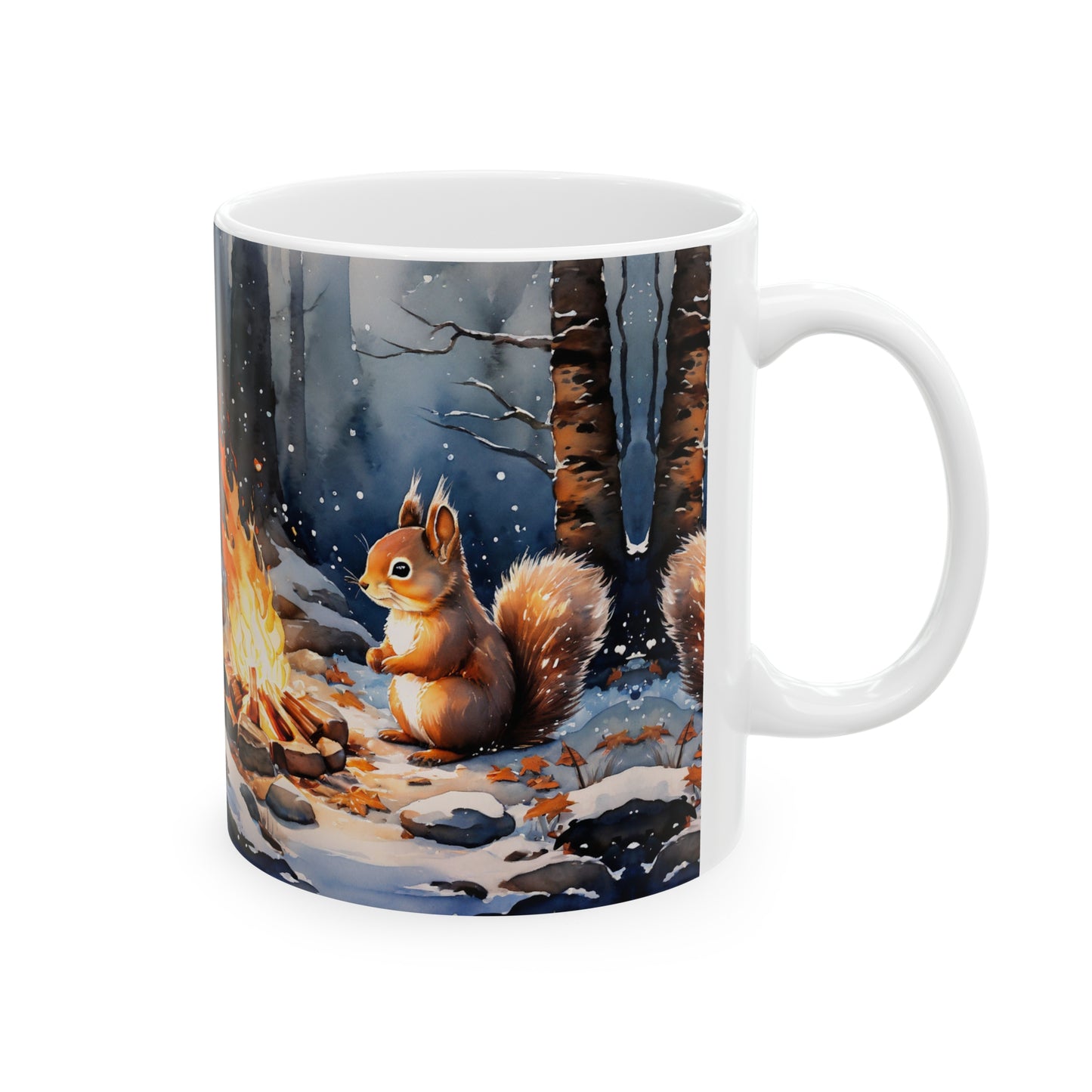 Hare Bonfire Coffee Mug