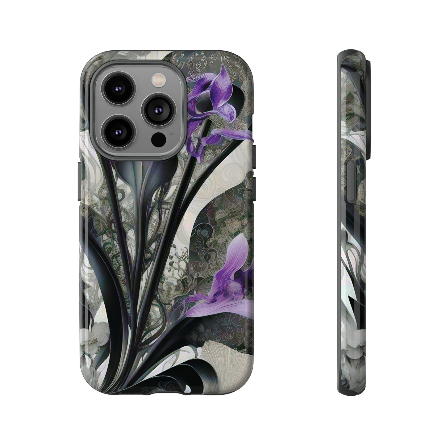 Black Orchid Tough Case