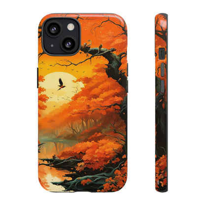 Sunset Tree Tough Case