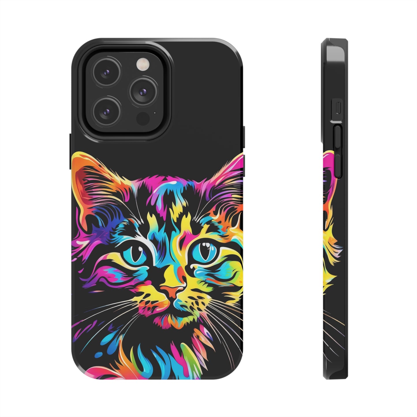 Psychedelic Cat Tough Case