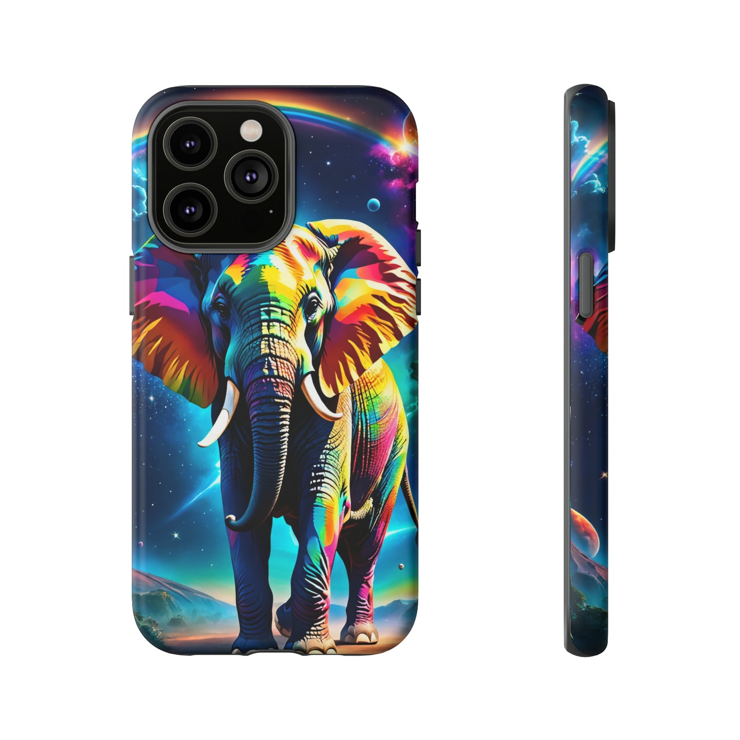 Psychedelic Elephant Tough Case