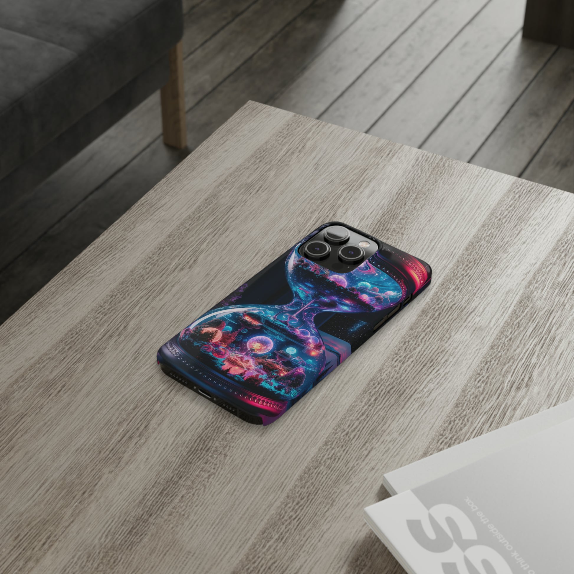 Universe in Hourglass Slim Phone Case - Colorwink