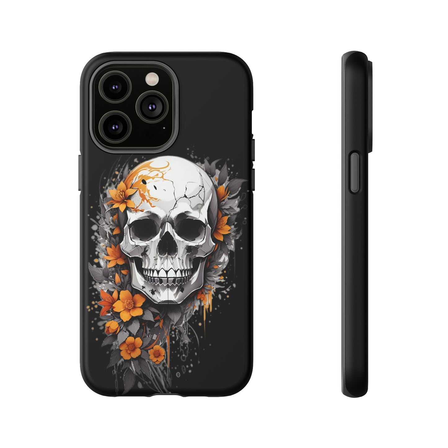 Skulls and Flowers Tough Case