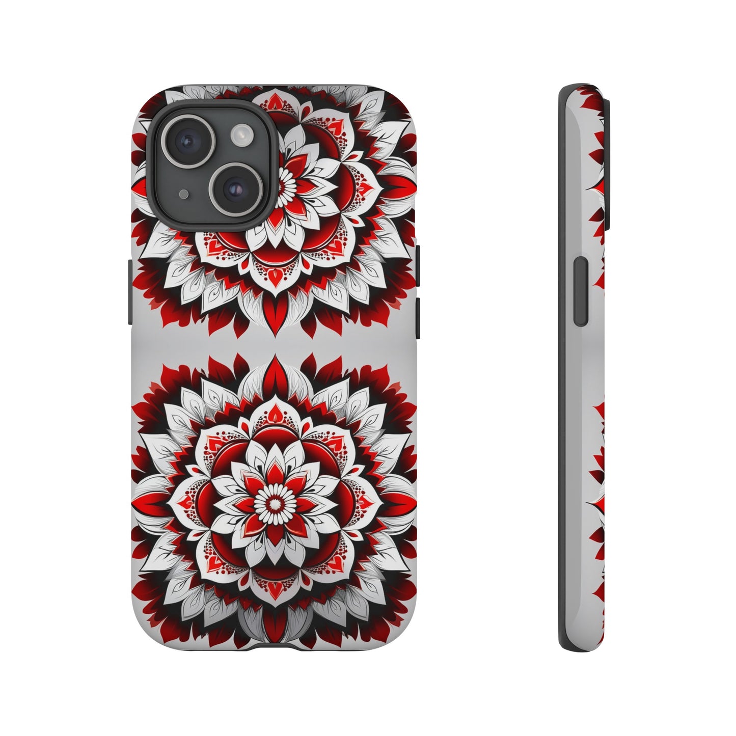 Flower Symmetry Pattern Tough Case