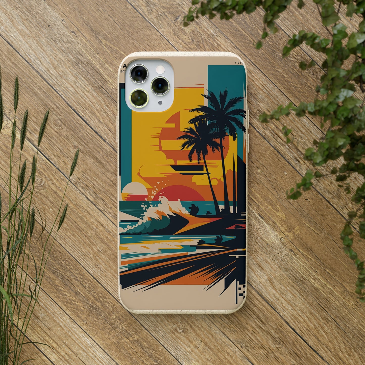 Sunset Mural Biodegradable Case