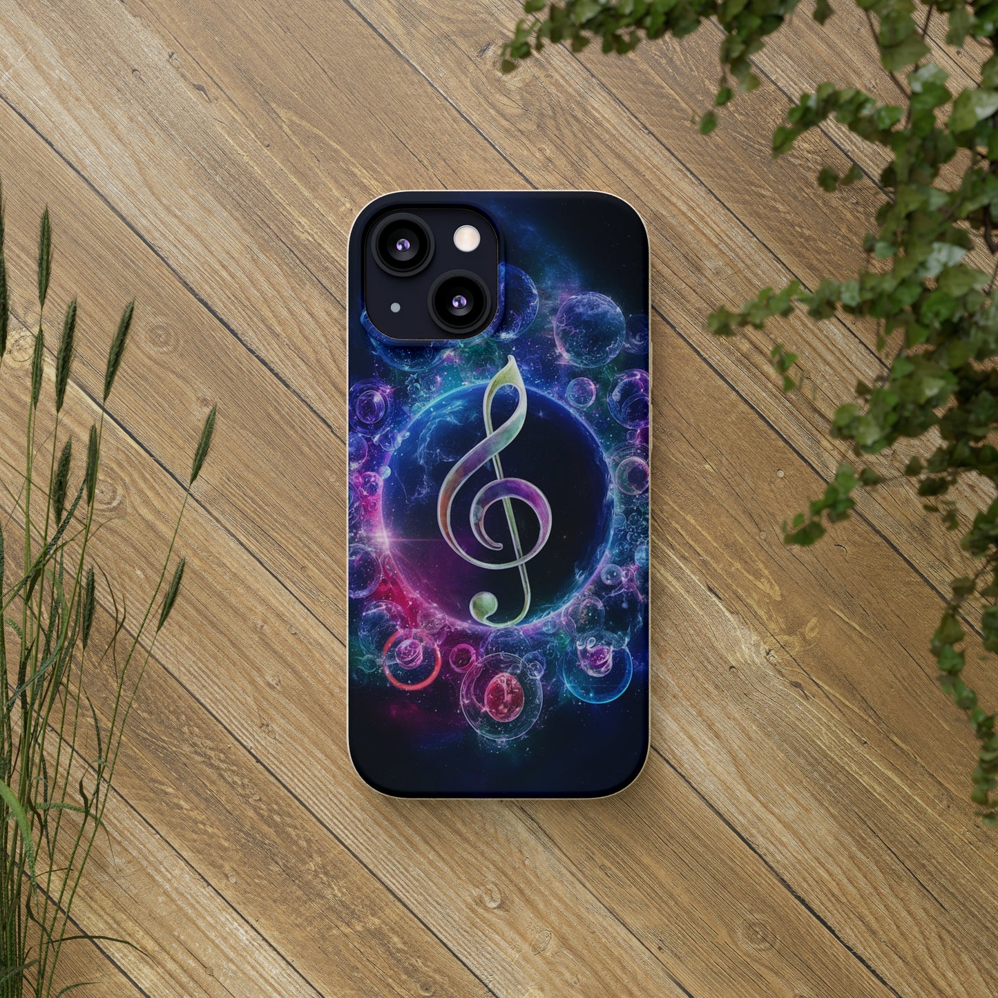 Musical Note Biodegradable Case