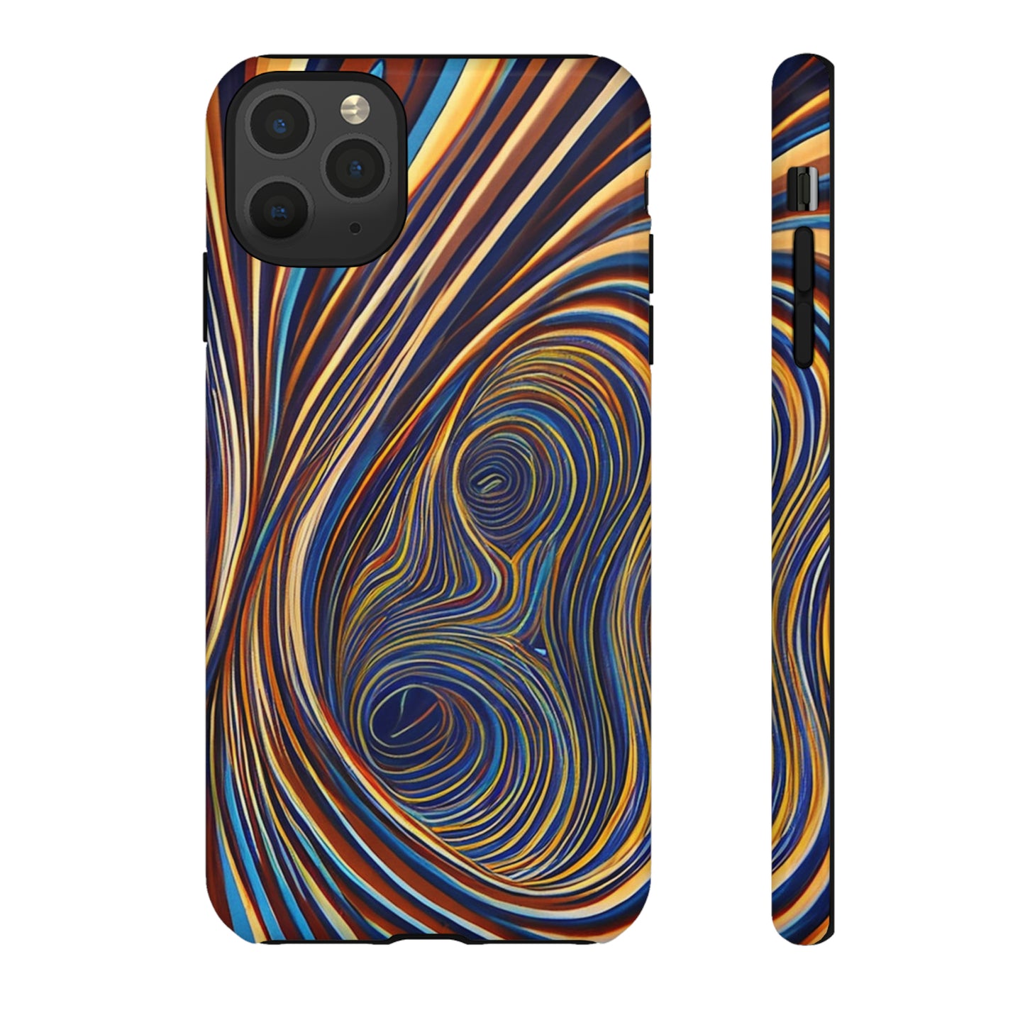 Spiral illusion Pattern Tough Case