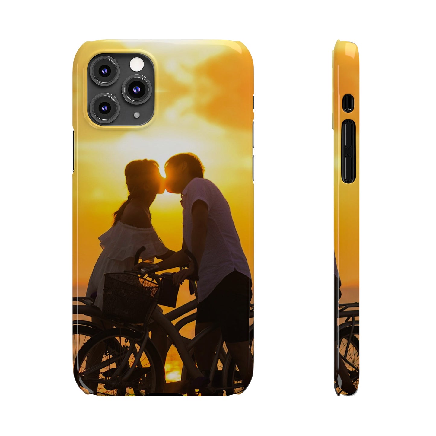 Sunset Kiss Slim Phone Case