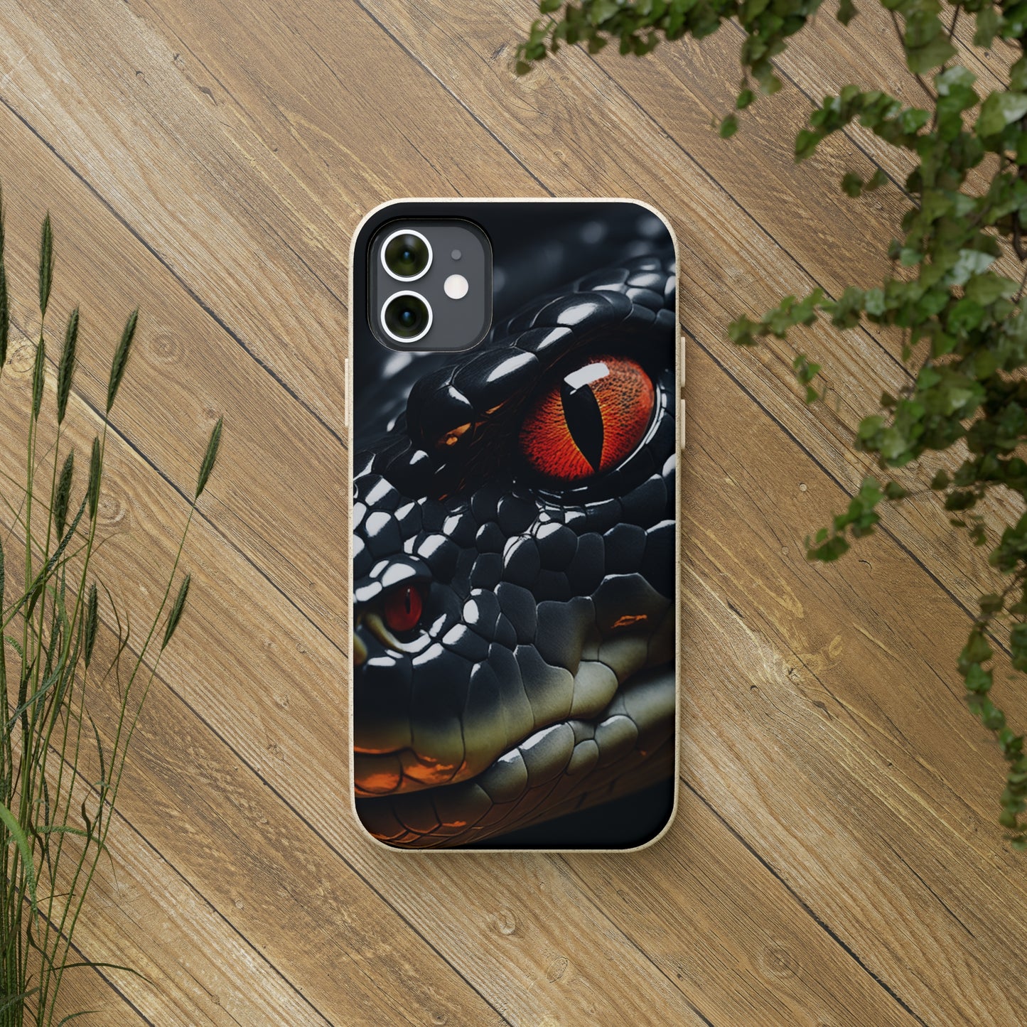 The Red Eye Snake Biodegradable Case