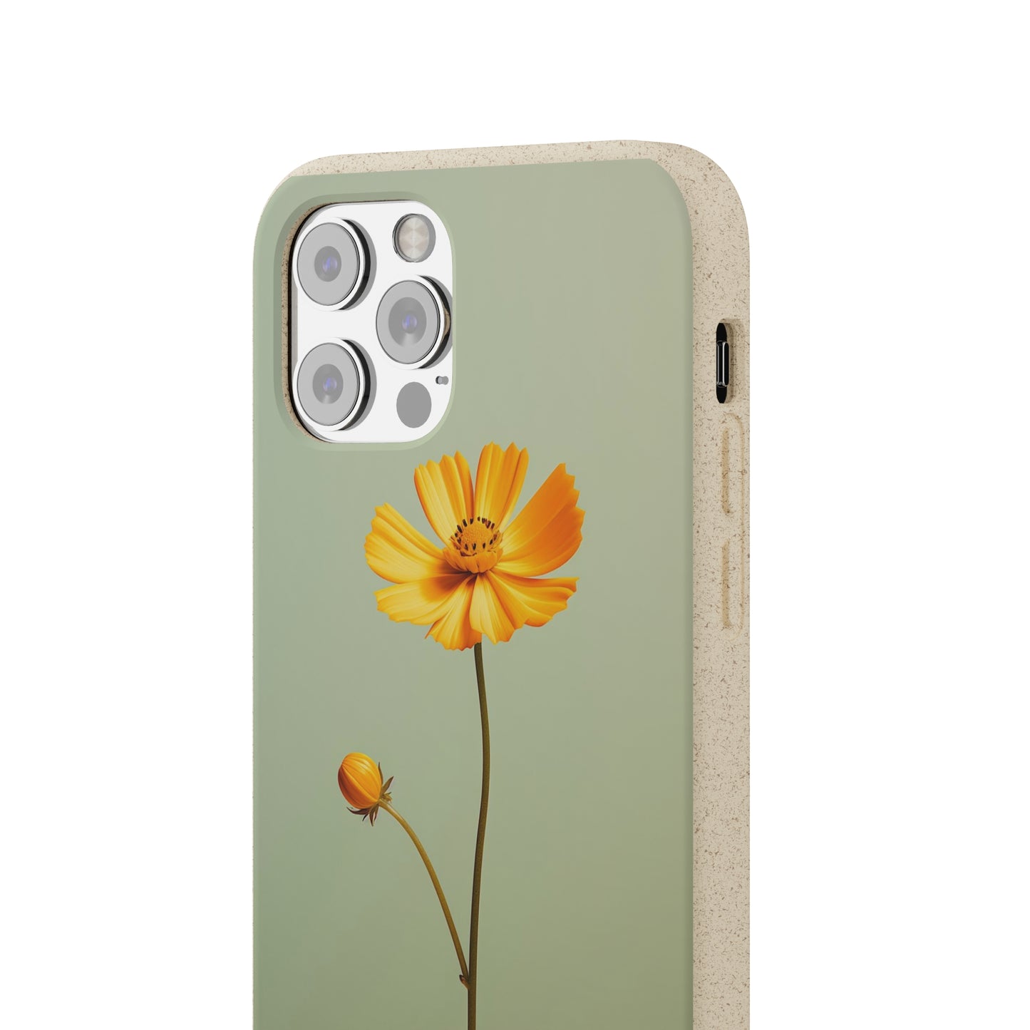 Lone Flower Biodegradable Case