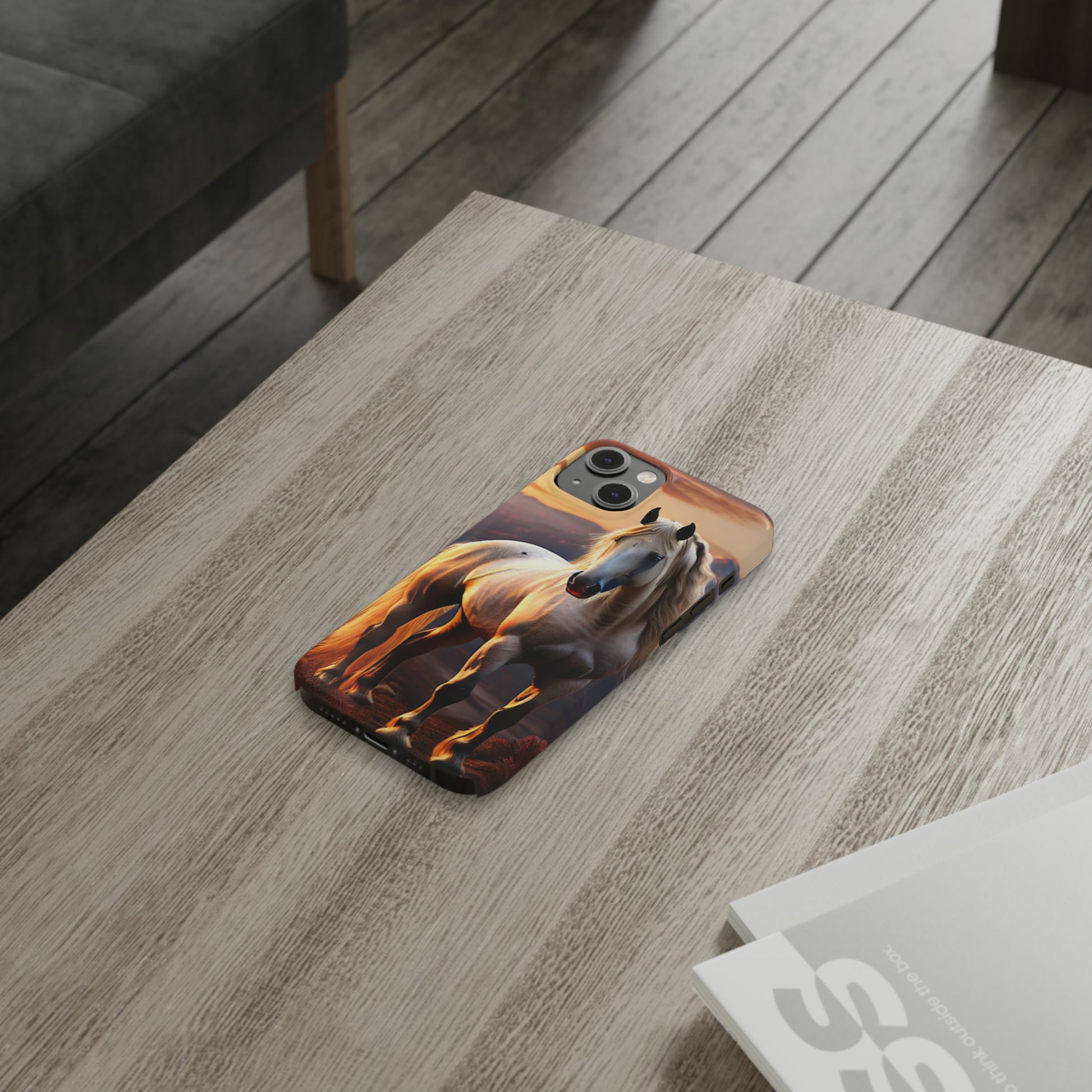 Horsey Slim Phone Case - Colorwink