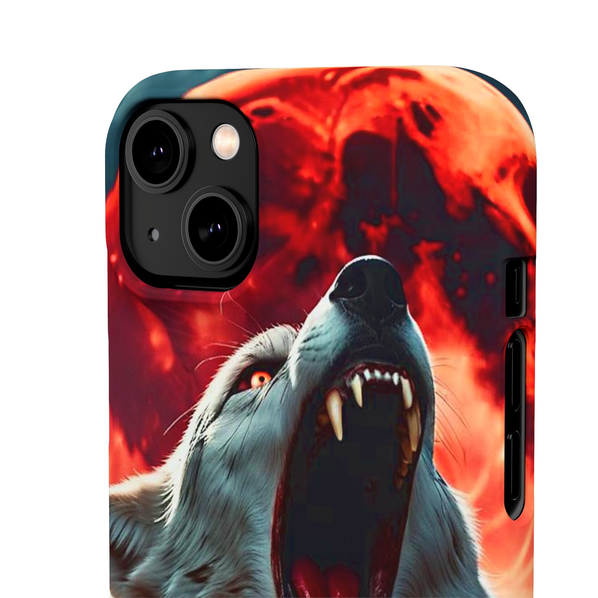 Fierce Wolf Snap Case - Colorwink