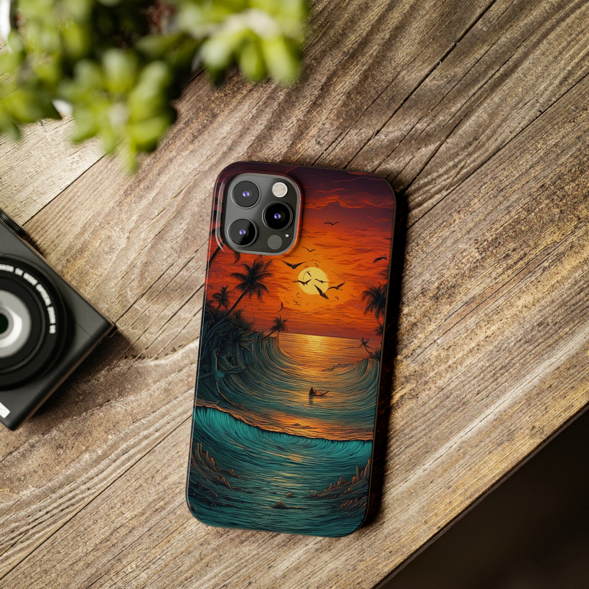 Golden Horizon Slim Case - Colorwink