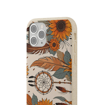 Floral Art Biodegradable Case