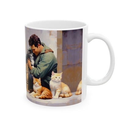 Happy Cat Owner Coffee Mug