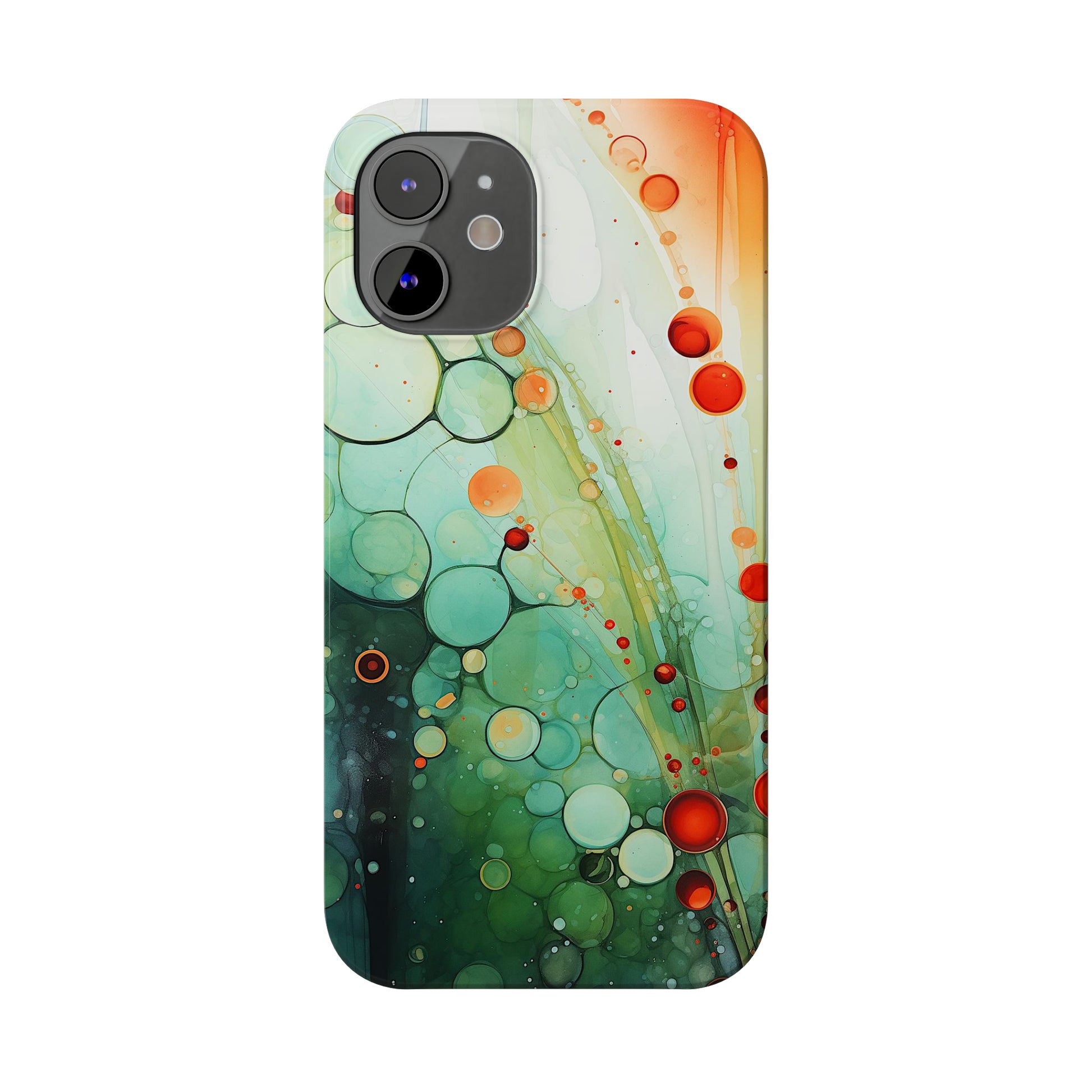 Abstract Shapes Design Slim Phone Case - Colorwink