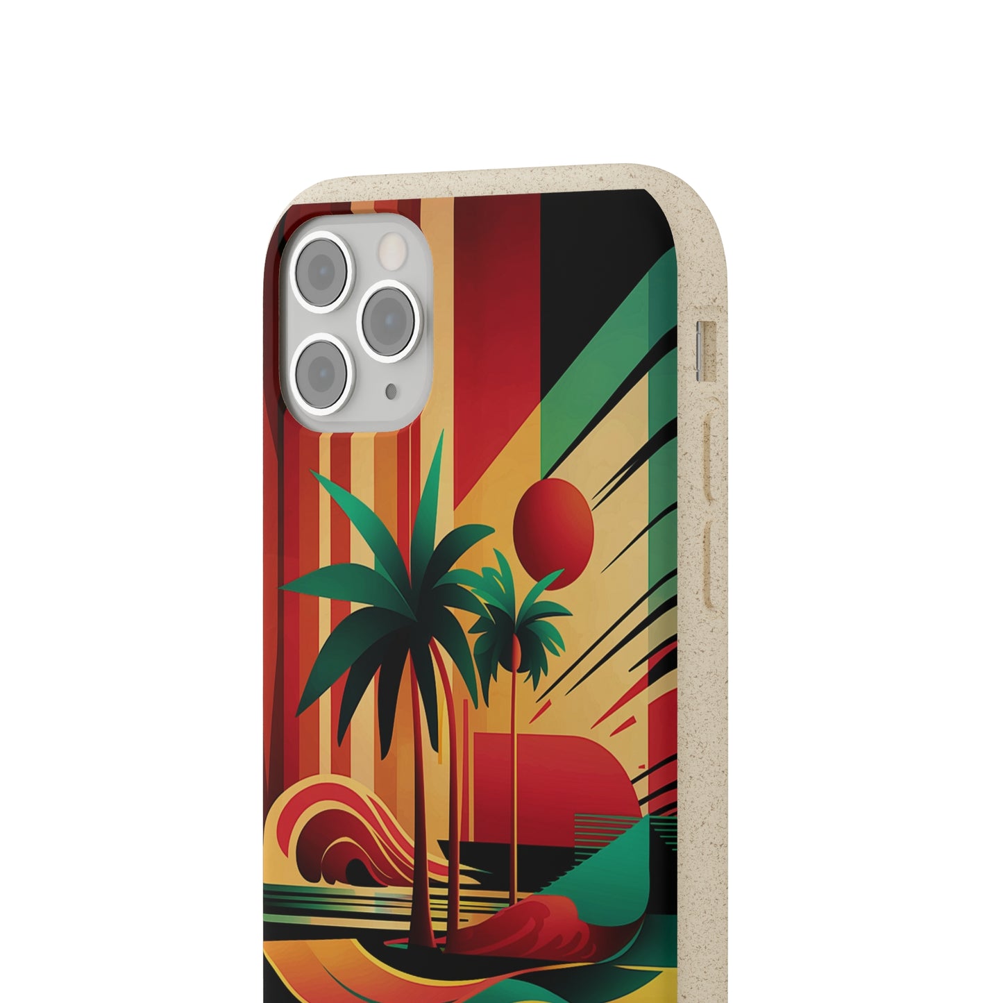 Beach Painting Biodegradable Case