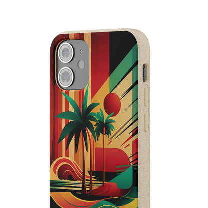 Beach Painting Biodegradable Case