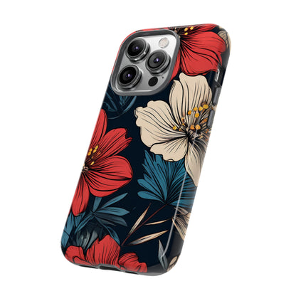 Two Flowers Tough Case