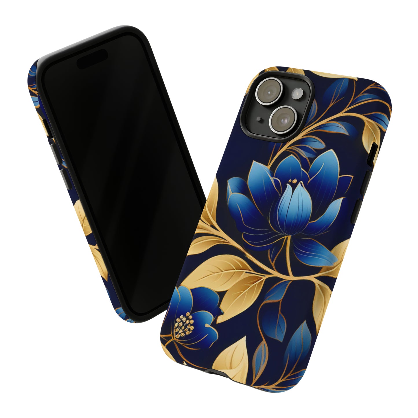 Blue Design Pattern Tough Case