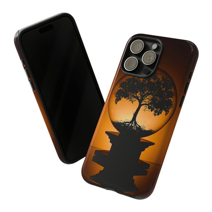 Tree yellow Art Tough Case