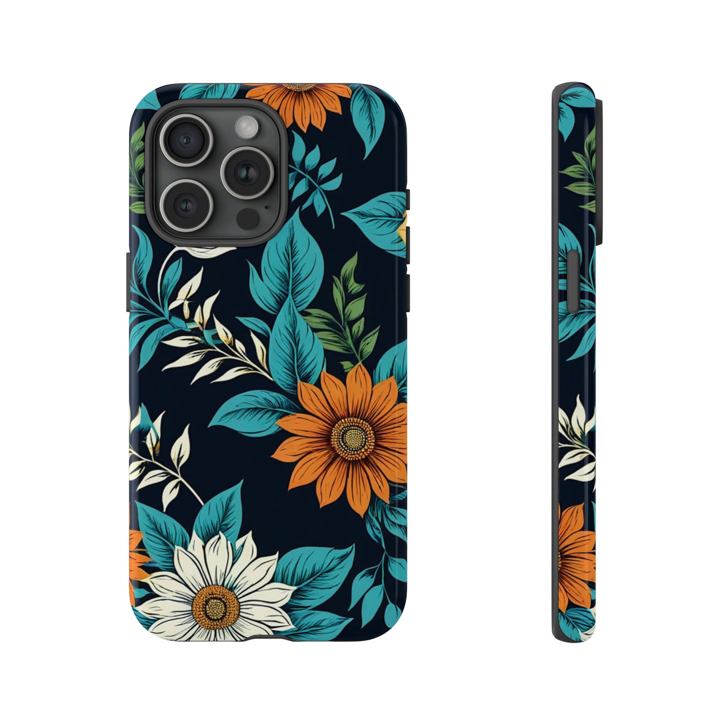 Flower Designs Pattern Tough Case