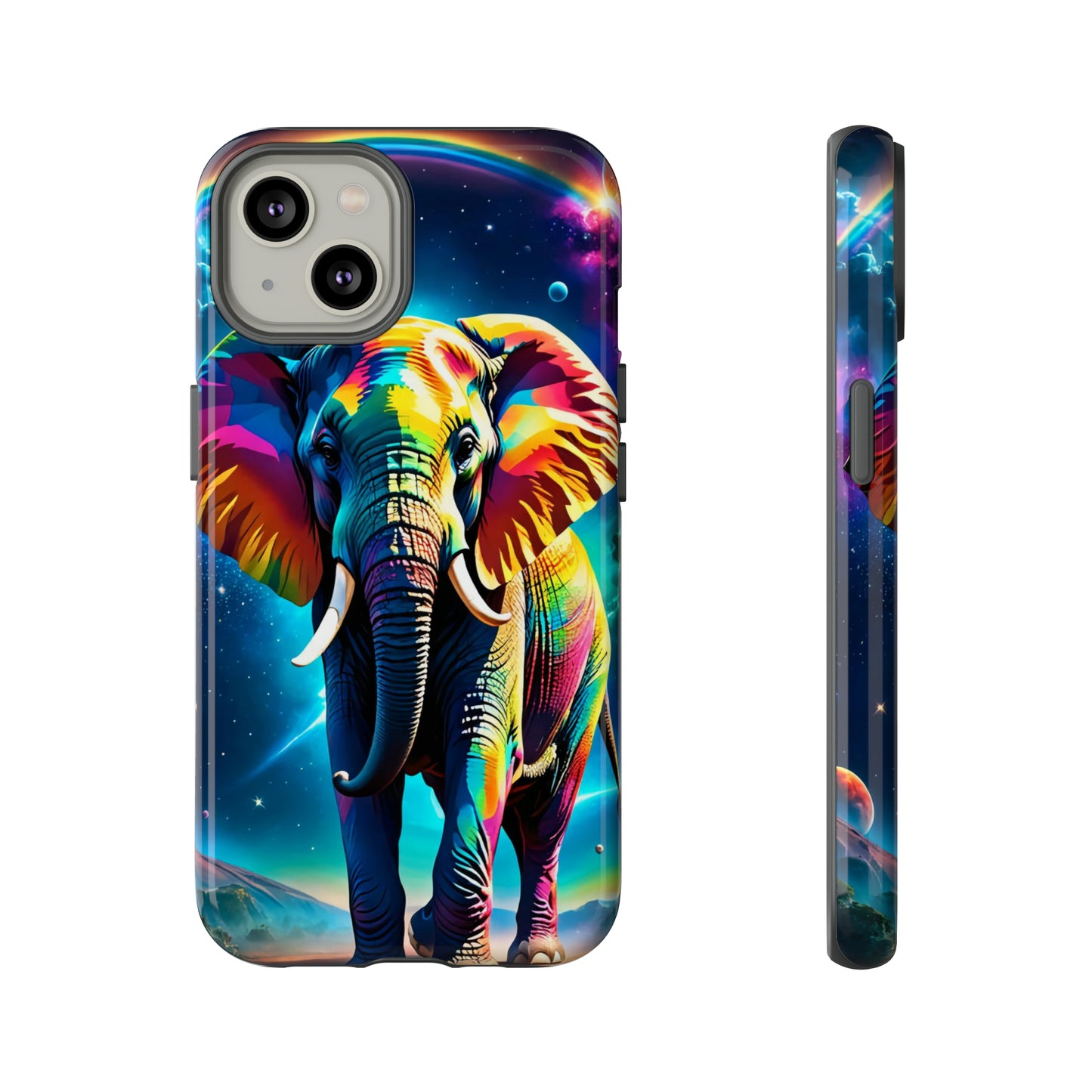 Psychedelic Elephant Tough Case