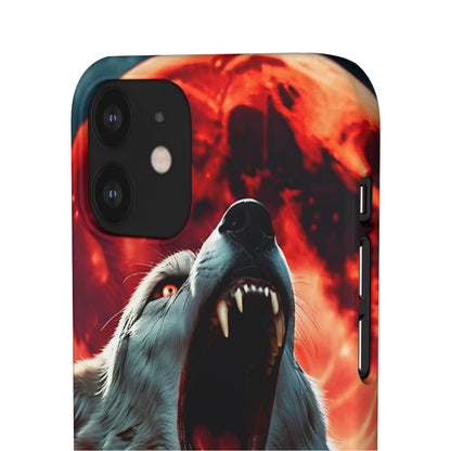 Fierce Wolf Snap Case - Colorwink