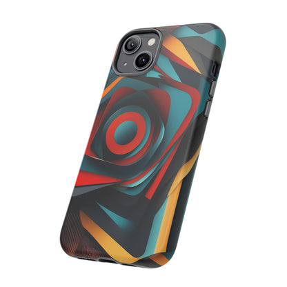 Concentric Circles Tough Case - Colorwink