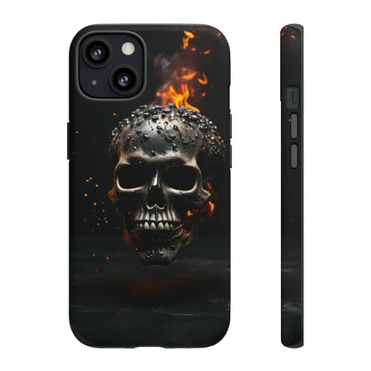 Fiery Skull Tough Case