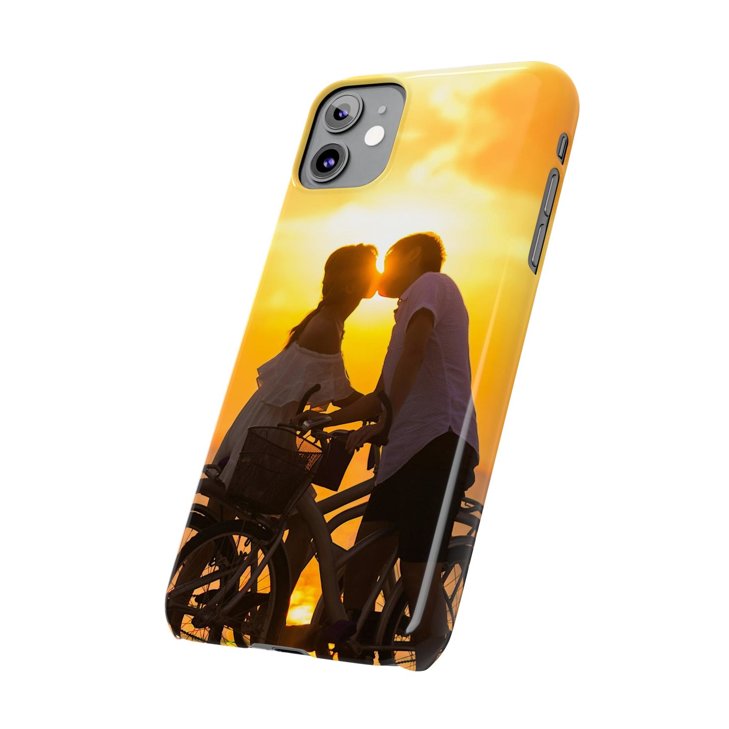 Sunset Kiss Slim Phone Case