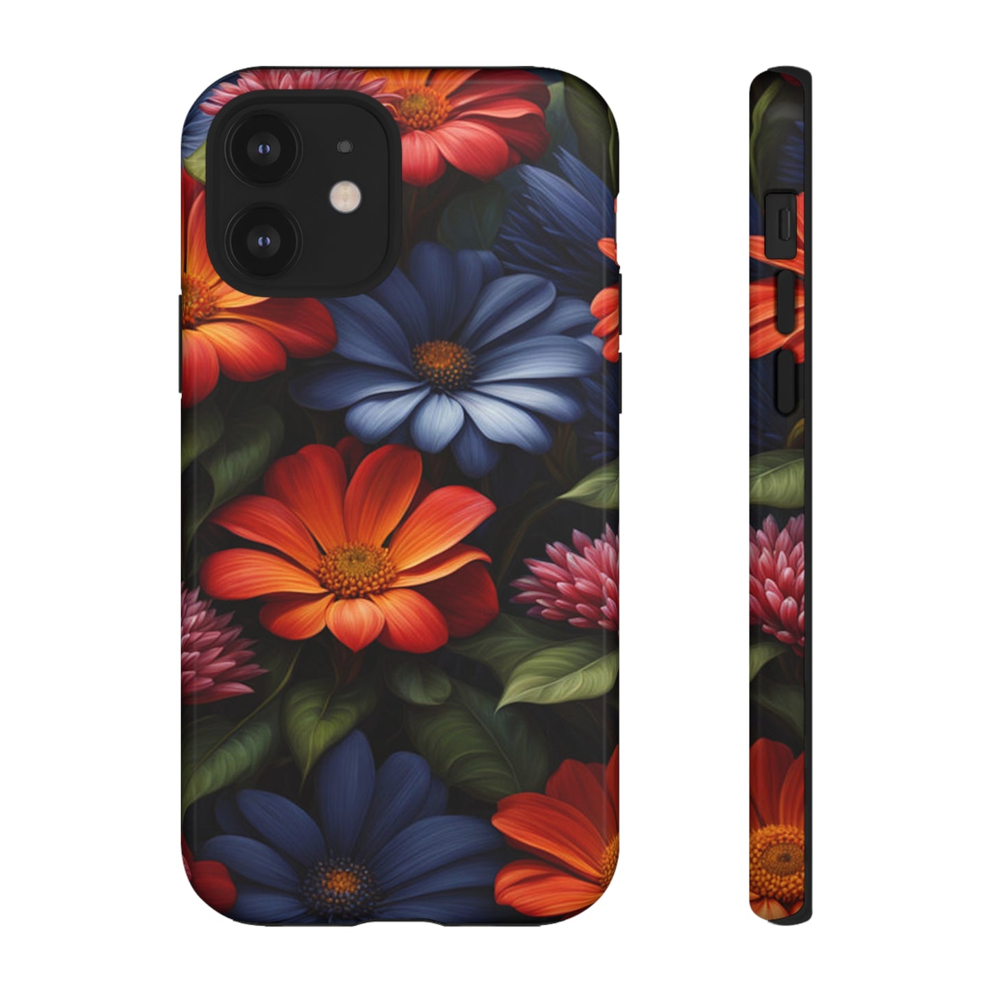 Flame Flowers Tough Case