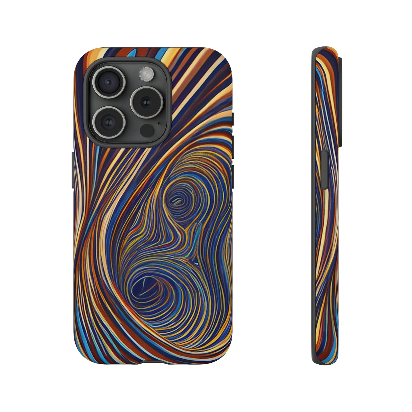 Spiral illusion Pattern Tough Case