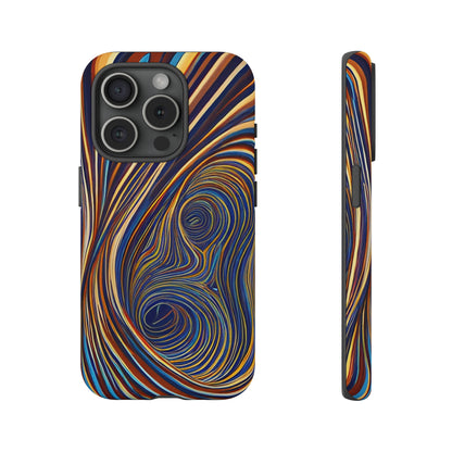 Spiral illusion Pattern Tough Case