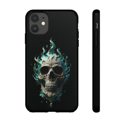 Flaming Skull Tough Case