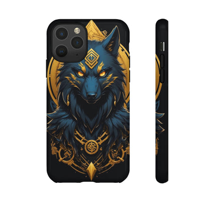 Golden wolf Tough Case