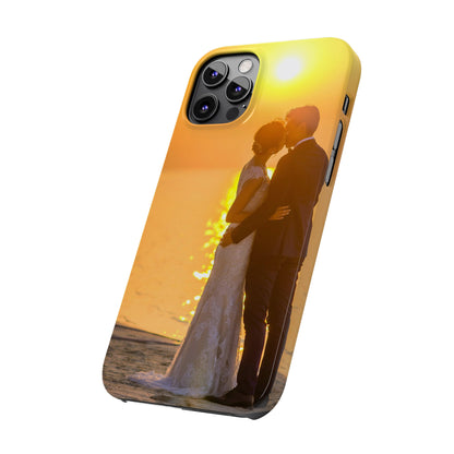 Just Married Slim Phone Case