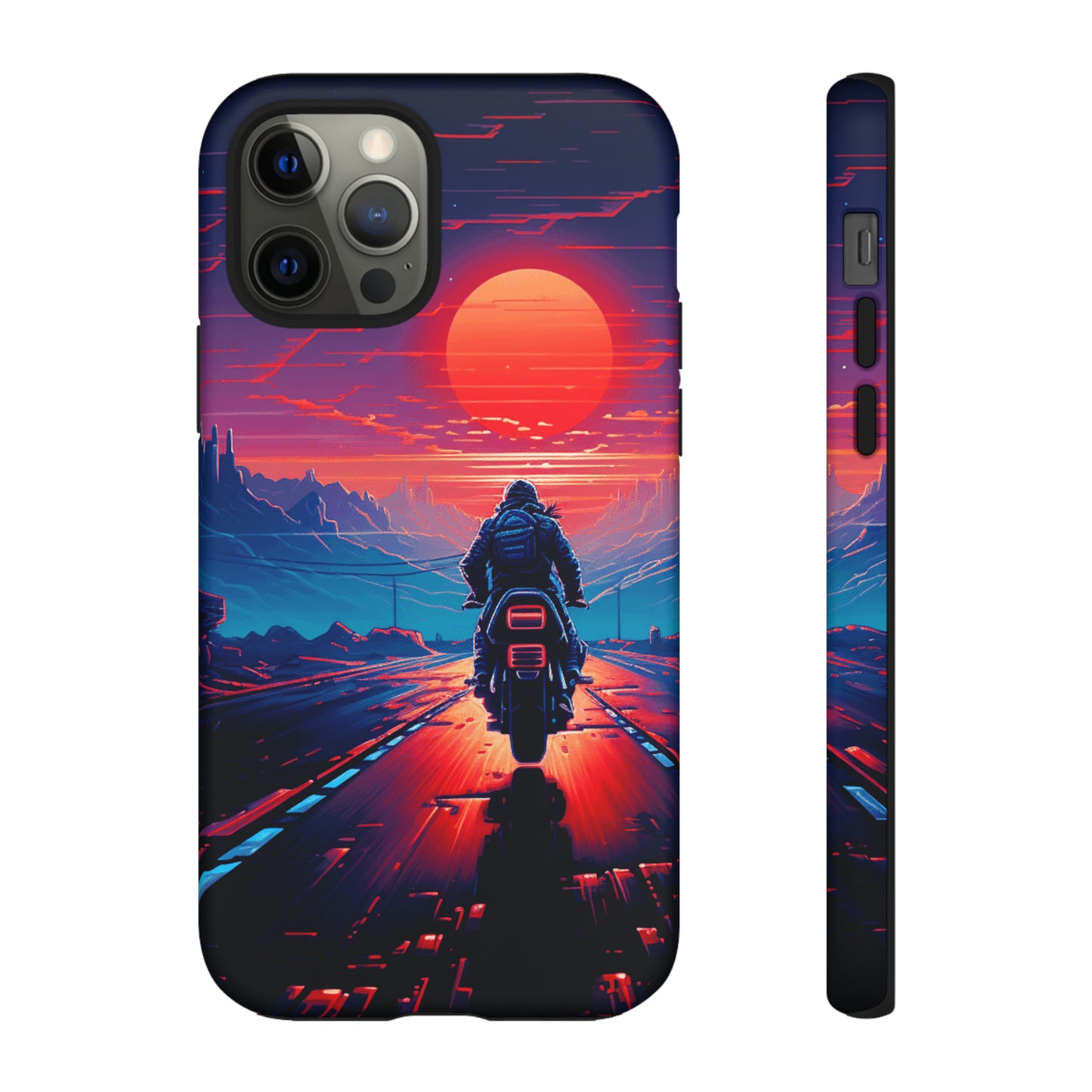 Lone Biker Tough Case