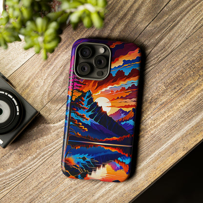 Mountain Sunset Tough Case