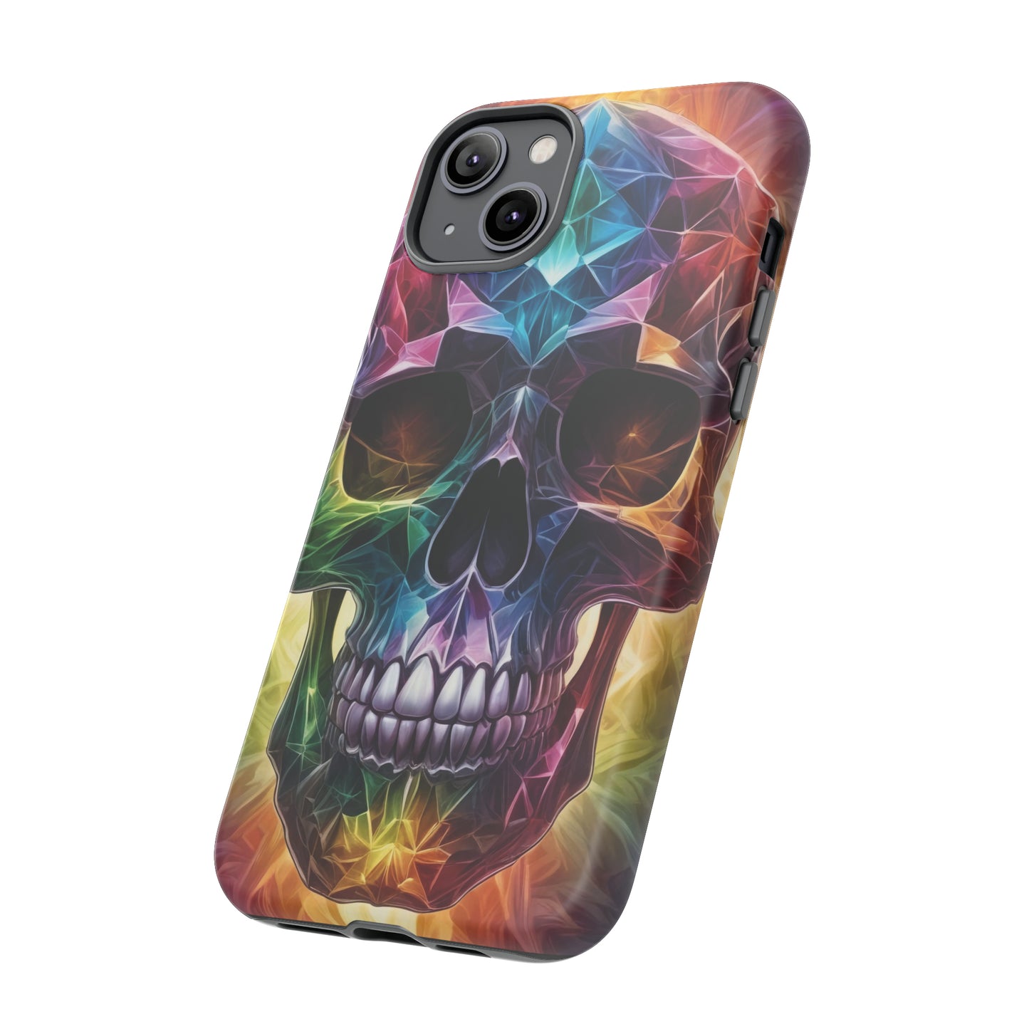 Psychedelic Skull Tough Case