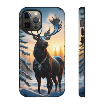 Winter Moose Tough Case