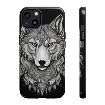 Wolf Pattern Tough Case