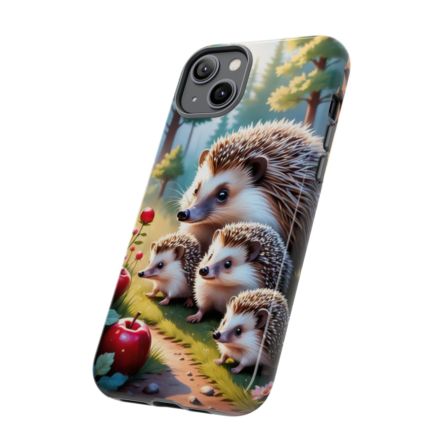 Adorable Hedgehog Family  Tough Case