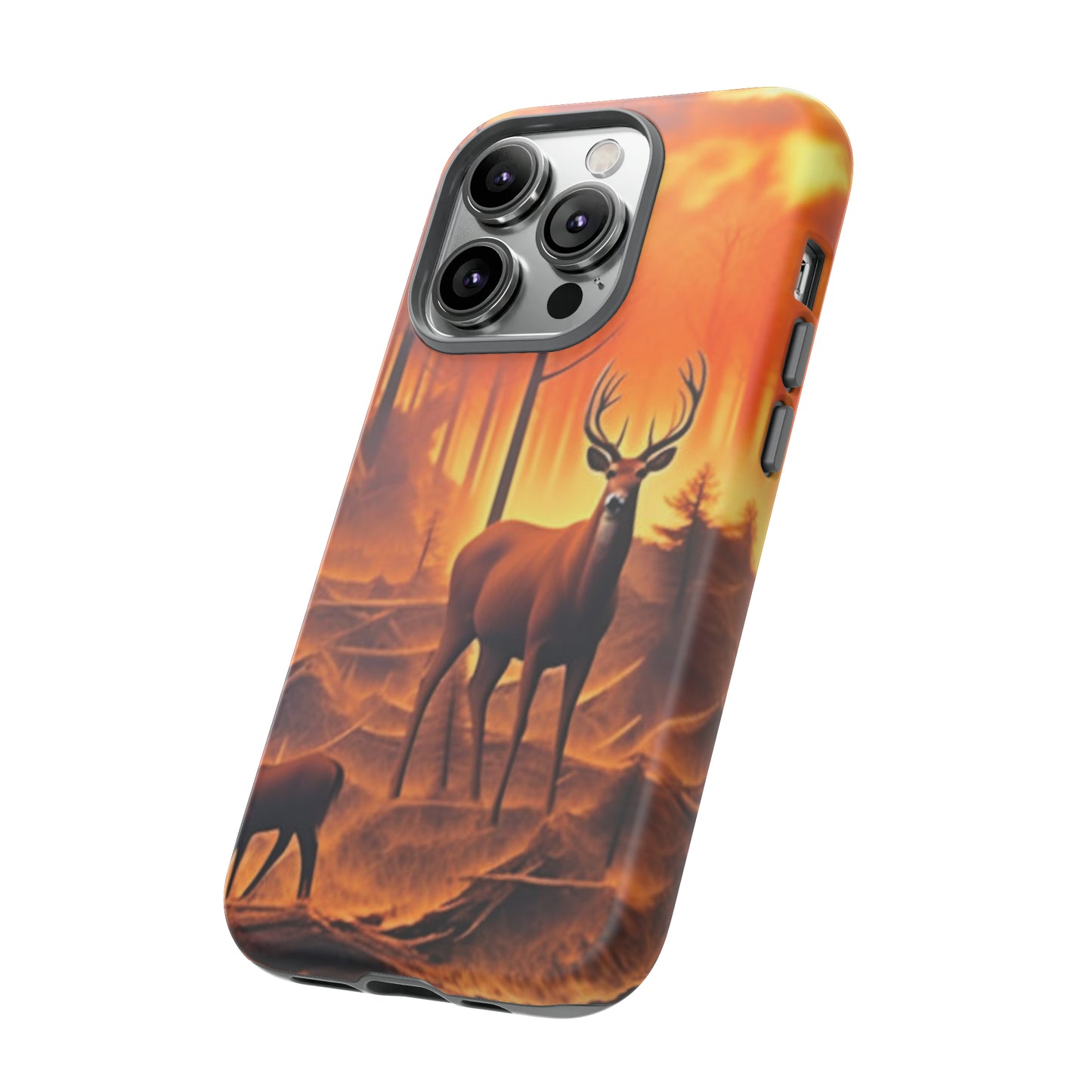 Deer Painting Tough Case