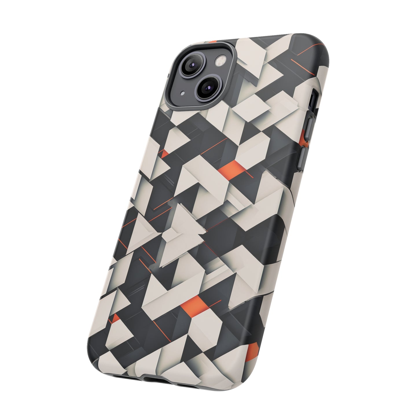 Abstract White Tough Case - Colorwink