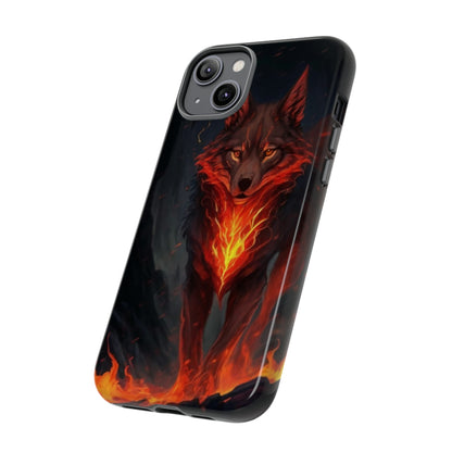 Red Glowing Fox  Tough Case