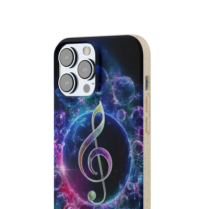 Musical Note Biodegradable Case