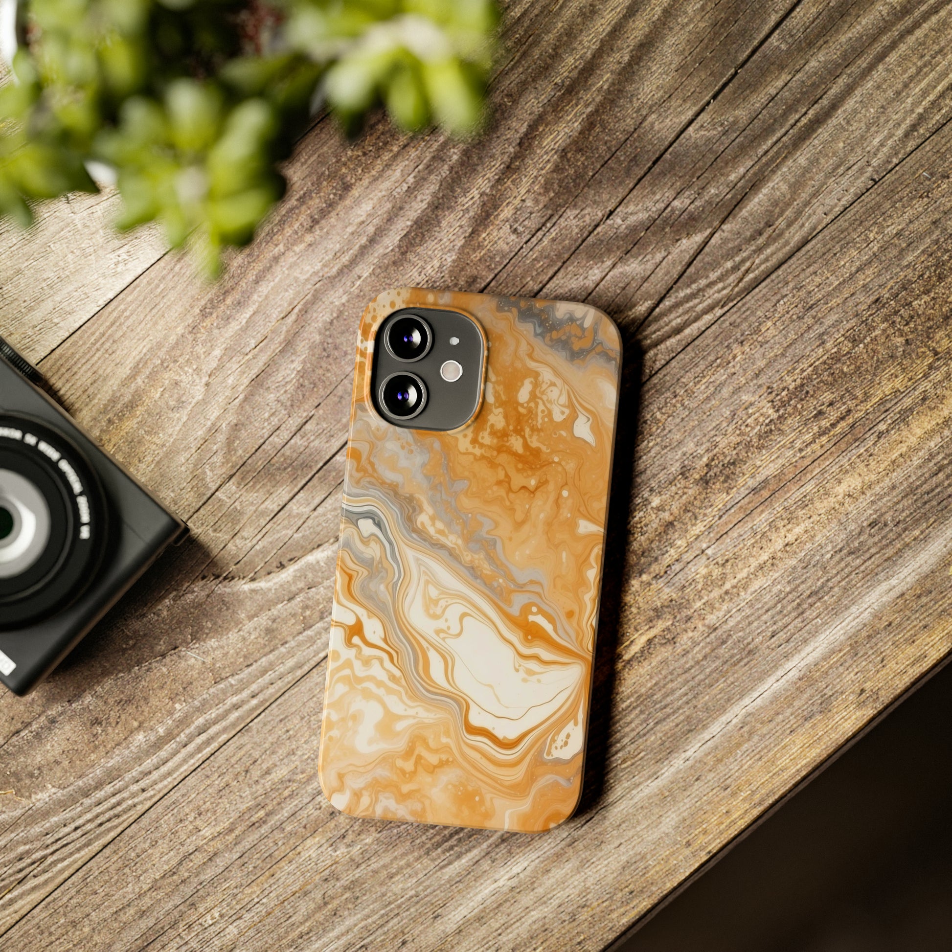 Abstract Design Slim Case - Colorwink