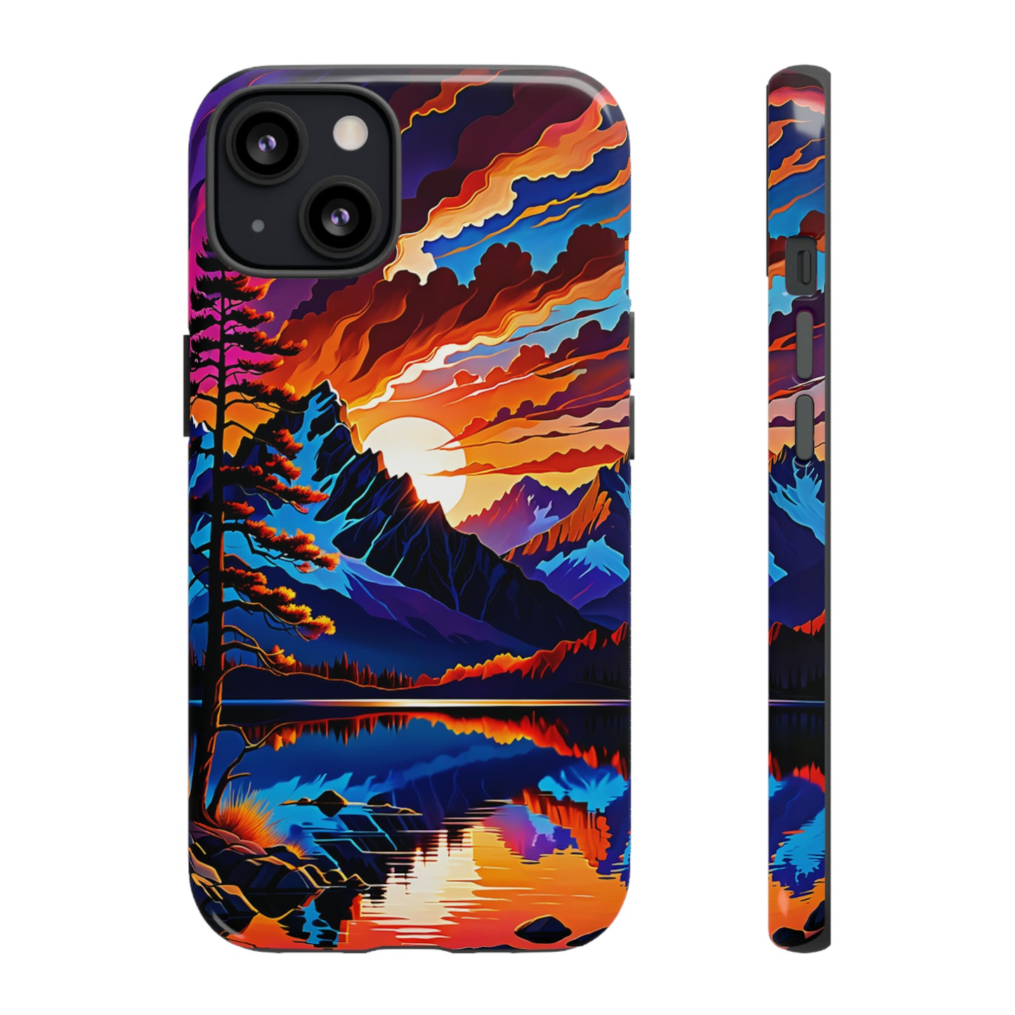 Mountain Sunset Tough Case