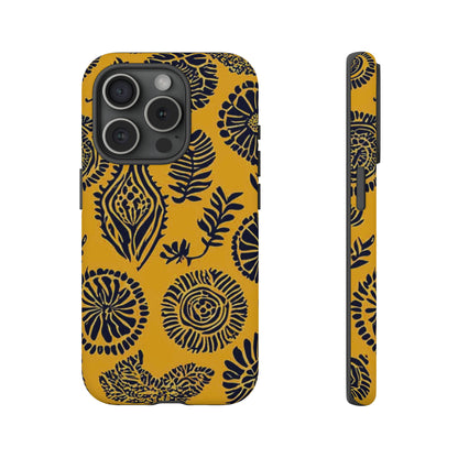 Yellow Pattern Tough Case